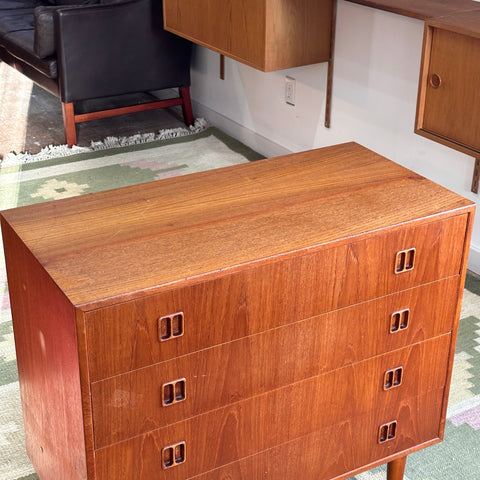 Teak Lowboy Dresser