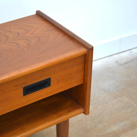 Vintage Teak Side Table Set