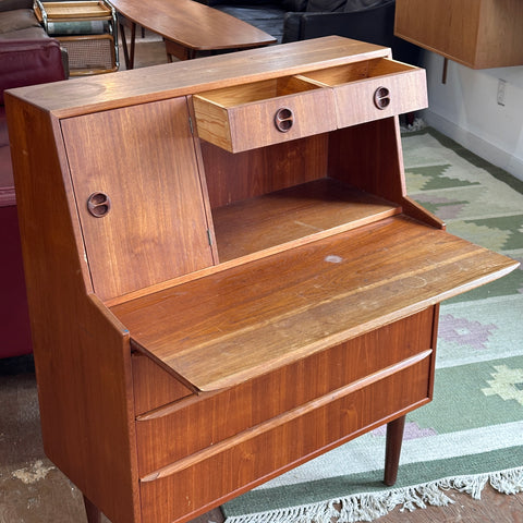 Teak Bureau/Vanity