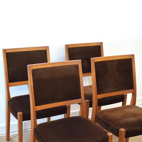 Vintage Teak Dining Chair Set by Svegard Markaryd