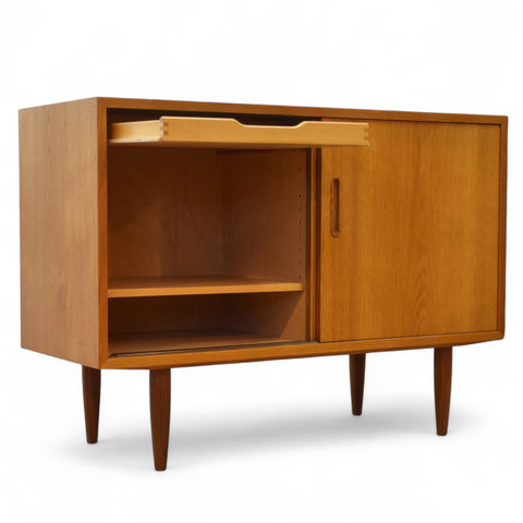 Compact Oak Sideboard by Poul Hundevad