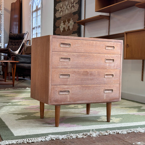 Oak Lowboy Dresser by Poul Hundevad