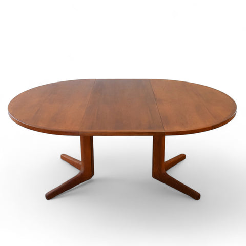 Vintage Teak Circular Dining Table