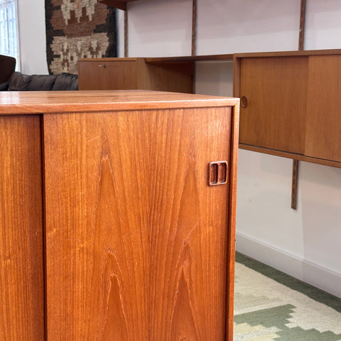 Compact Teak Sideboard