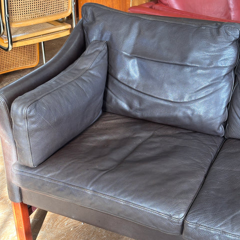 Leather 3-Seater Sofa by Georg Thams