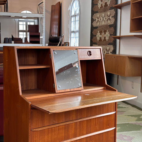 Teak Bureau/Vanity