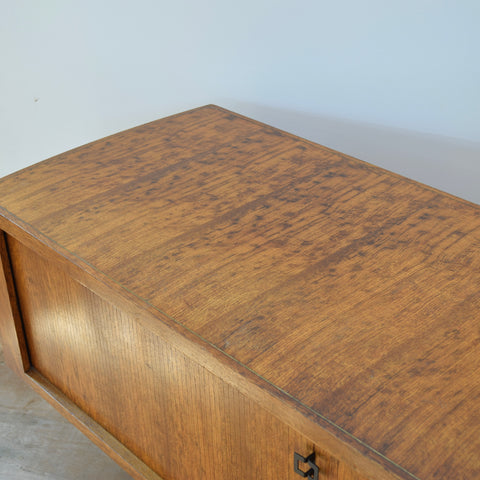 Leif Jacobsen Tambour Door Credenza