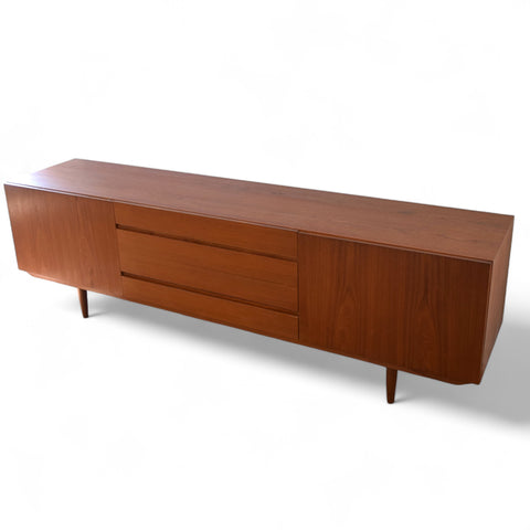 Vintage Danish Teak Sideboard by E. Jacobsen Skive