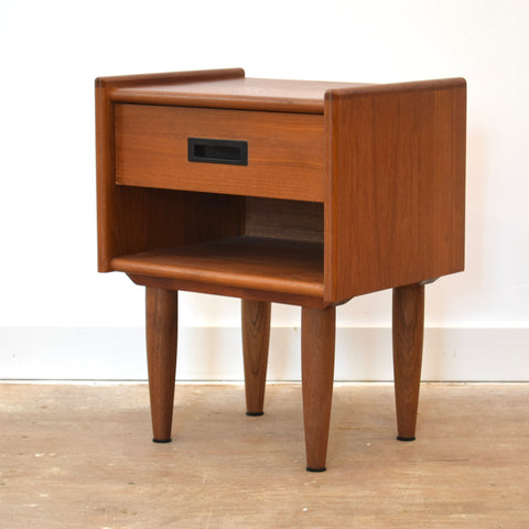 Vintage Teak Side Table Set