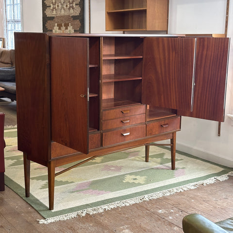 Walnut Highboard by Chase & Sorensen