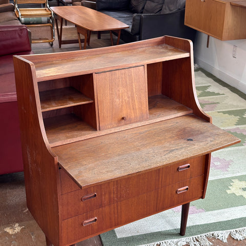 Teak Bureau/Vanity