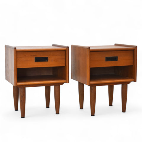 Vintage Teak Side Table Set