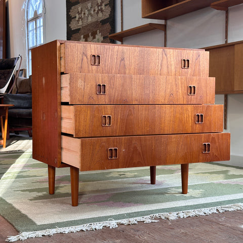 Teak Lowboy Dresser