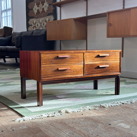 Small Rosewood 4-Drawer Unit by Kai Kristiansen