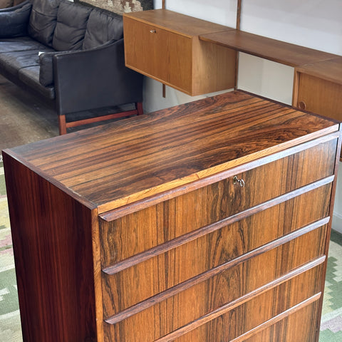 Rosewood Tallboy Dresser