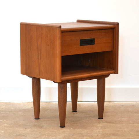 Vintage Teak Side Table Set