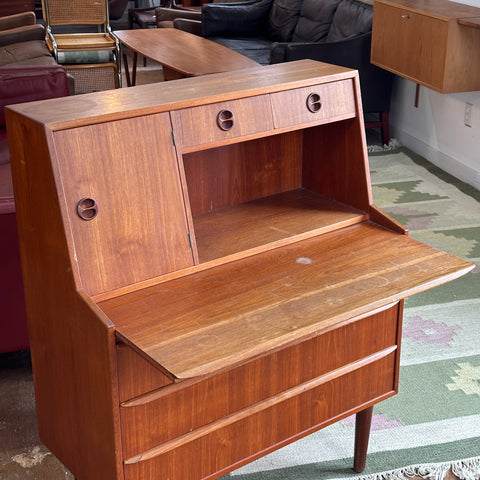 Teak Bureau/Vanity