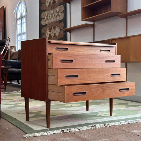 Teak Lowboy/Vanity w/ Storage