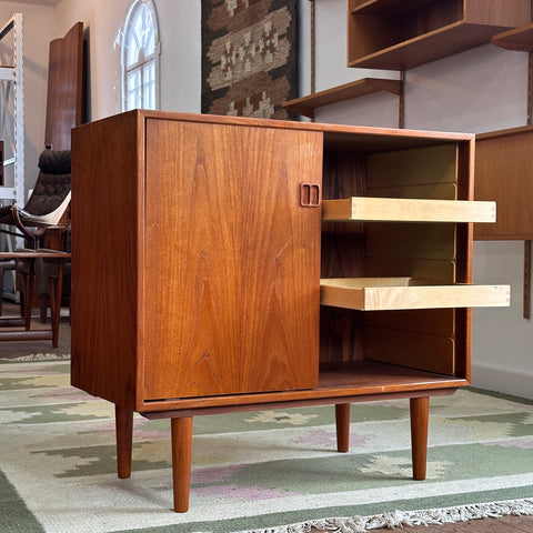 Compact Teak Sideboard