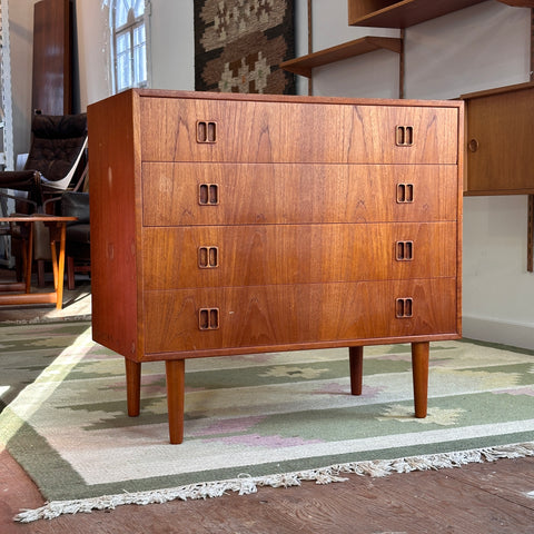 Teak Lowboy Dresser