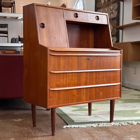 Teak Bureau/Vanity