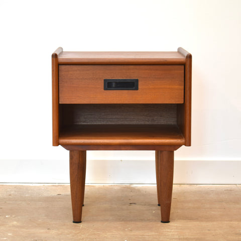 Vintage Teak Side Table Set