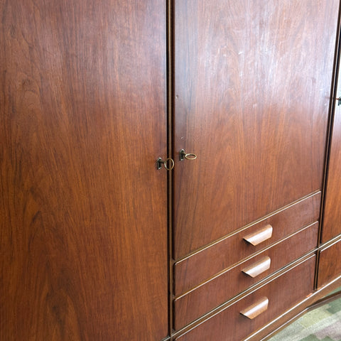 Walnut Highboard by Chase & Sorensen