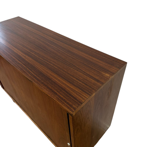 Rosewood Tambour Door File Cabinet