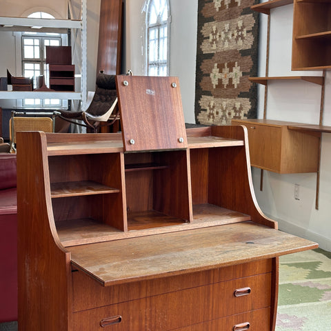 Teak Bureau/Vanity