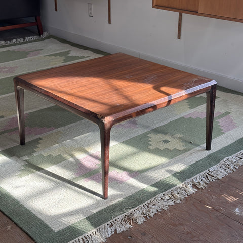 Johannes Andersen for Silkborg Rosewood Coffee Table