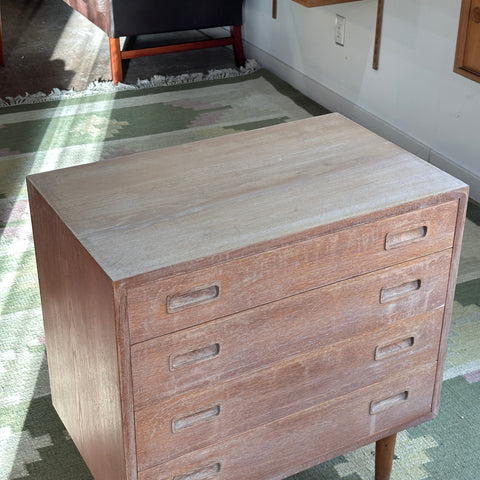 Oak Lowboy Dresser by Poul Hundevad