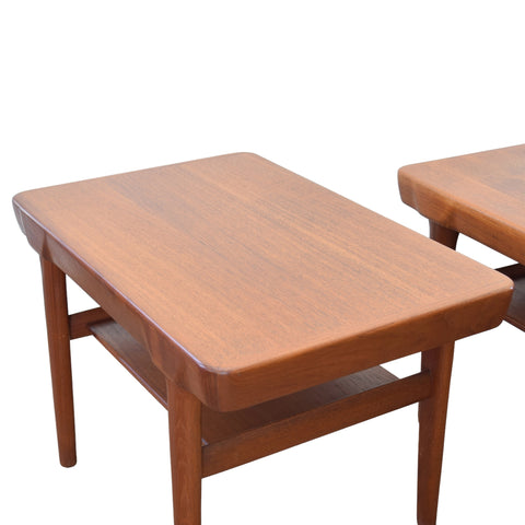 Teak Side Table Set