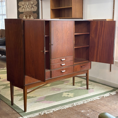 Walnut Highboard by Chase & Sorensen