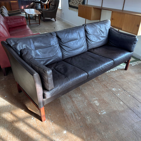 Leather 3-Seater Sofa by Georg Thams