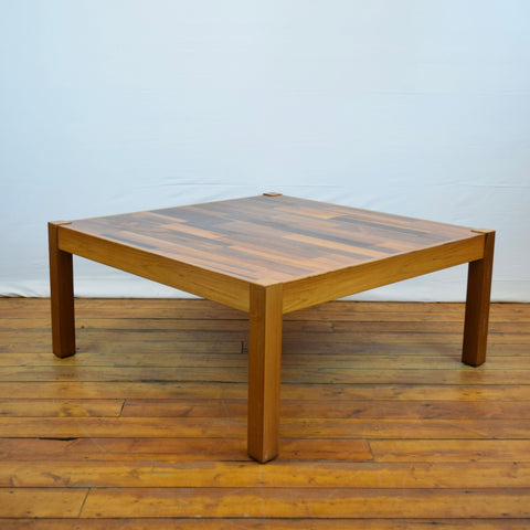 Square Rosewood Coffee Table