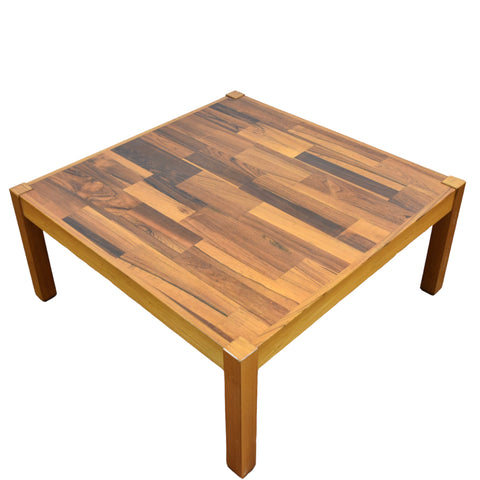 Square Rosewood Coffee Table