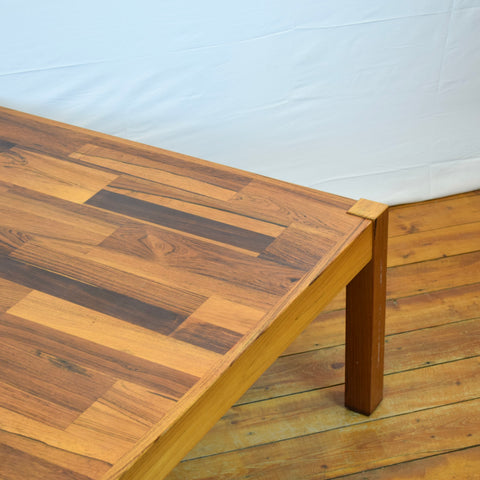 Square Rosewood Coffee Table