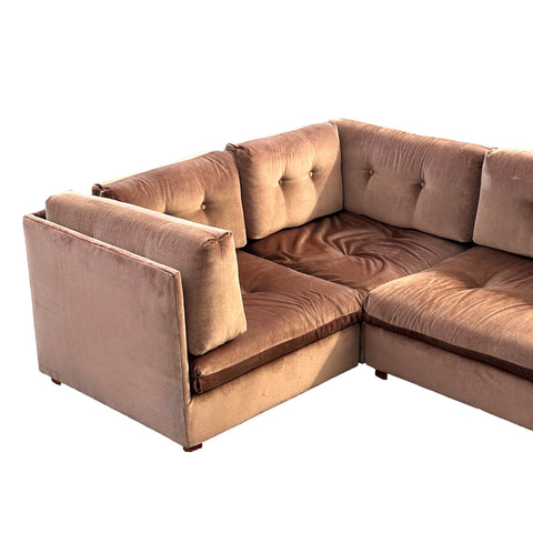 Vintage Modular Sectional Sofa
