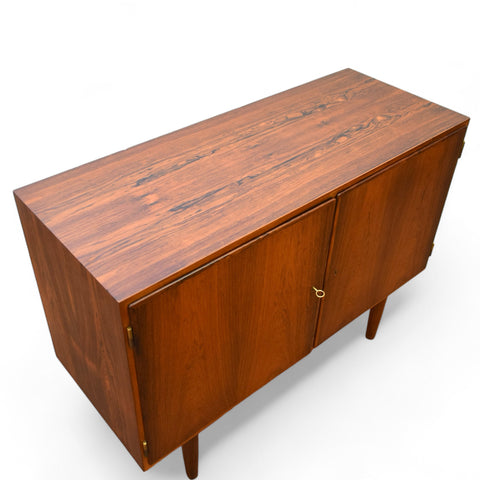 Refinished Rosewood Sideboard by Poul Hundevad