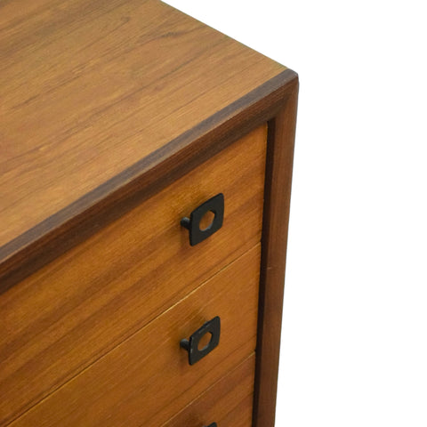 Vintage Teak Lowboy Dresser by RS Associates