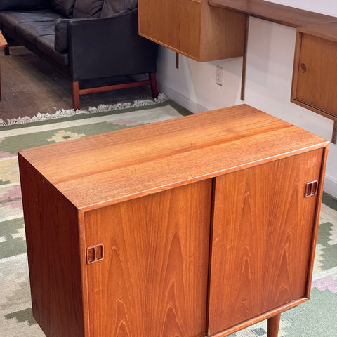 Compact Teak Sideboard