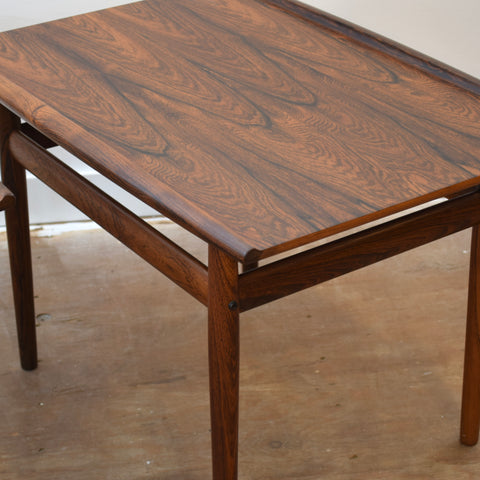 Refinished Rosewood Side Table Set by Grete Jalk