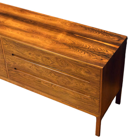 Rosewood 9-Drawer Dresser by Arne Wahl Iversen